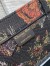 Dior Large Book Tote Bag In Black Multicolor Jardin Botanique Embroidery