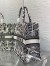 Dior Large Book Tote Bag In White Plan de Paris Embroidery