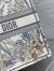 Dior Large Dior Book Tote In White Multicolor Rêve d'Infini Embroidery