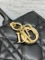 Dior Medium Book Tote Bag with Strap in Black Macrocannage Calfskin