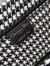 Dior Book Tote Bag In Houndstooth Embroidered Canvas