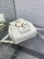 Dior Caro Small Backpack in White Macrocannage Lambskin