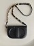 Dior CD Signature Chain Bag in Black Calfskin
