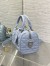 Dior Groove 20 Bag in Pale Blue Macrocannage Calfskin
