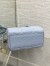 Dior Groove 20 Bag in Pale Blue Macrocannage Calfskin