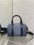Dior Groove 20 Bag in Blue Denim Dior Oblique Jacquard