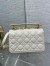 Dior Small Jolie Top Handle Bag in White Cannage Calfskin