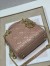 Dior Mini Lady Dior Bag In Blush Cannage Lambskin