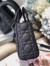 Dior Mini Lady Dior Bag In Black Ultra Matte Calfskin