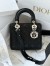 Dior Small Lady Dior My ABCDior Bag in Noir Lambskin