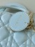 Dior Small Lady Dior My ABCDior Bag in Placid Blue Lambskin