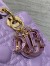 Dior Small Lady Dior Bag in Lilas Lambskin with Resin Charms