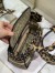 Dior Medium Lady D-Lite Bag In Beige Multicolor Mizza Embroidery