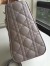 Dior Medium Lady Dior Bag In Grey Lambskin