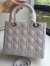 Dior Medium Lady Dior Bag In White Lambskin