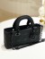 Dior Lady D-Joy Small Bag in Black Ultramatte Calfskin