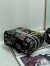 Dior Medium Lady D-Lite Bag In Black Jardin Botanique Embroidery