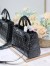 Dior Medium Lady D-Sire My ABCDior Bag in Black Crinkled Calfskin