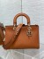 Dior Medium Lady D-Sire My ABCDior Bag in Brown Bull Leather