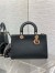 Dior Medium Lady D-Sire My ABCDior Bag in Black Bull Leather