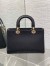 Dior Medium Lady D-Sire My ABCDior Bag in Black Bull Leather