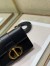 Dior Micro 30 Montaigne Bag In Black Calfskin