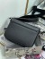 Dior Men's Mini Saddle Messenger Bag In Black Grained Calfskin