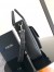 Dior Saddle Tote Bag Black in Grained Calfskin