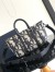 Dior Weekender 25 Bag in Beige Maxi Dior Oblique Jacquard