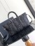 Dior Weekender 25 Bag in Black Maxi Dior Oblique Jacquard