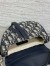 Dior Saddle Mini Bag with Strap in Oblique Jacquard and Calfskin