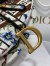 Dior Saddle Bag In White Multicolor Dior Petites Fleurs Embroidery
