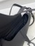 Dior Saddle Bag with Strap in Black Ultramatte Calfskin