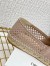 Dior Granville Espadrille In Nude Mesh Embroidery