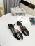 Dior Day Slingback Pumps 35MM in Black Patent Calfskin