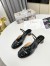 Dior Day Slingback Pumps 35MM in Black Patent Calfskin