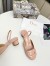 Dior Day Slingback Pumps 35MM in Nude Patent Calfskin
