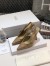 Dior J'Adior Slingback Pumps 100mm In Gold Strass