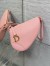 Dior Saddle Rodeo Pouch in Pink Goatskin