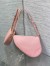Dior Saddle Rodeo Pouch in Pink Goatskin