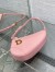 Dior Saddle Rodeo Pouch in Pink Goatskin