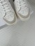 Dior Star Platform Sneakers in White Calfskin with Black Star 