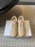 Dior Ribbon Sneakers in Pink and Beige Suede Calfskin