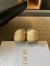 Dior Ribbon Sneakers in Pink and Beige Suede Calfskin