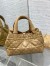Dior Toujours Small Bag in Tan Macrocannage Calfskin