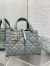 Dior Toujours Medium Bag in Beige Macrocannage Calfskin