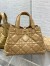 Dior Toujours Medium Bag in Tan Macrocannage Calfskin
