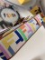 Fendi Baguette Medium Bag In Multicolour Canvas