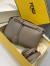 Fendi By The Way Medium Bag In Grey Calfskin