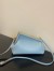 Fendi Small First Bag In Light Blue Nappa Leather